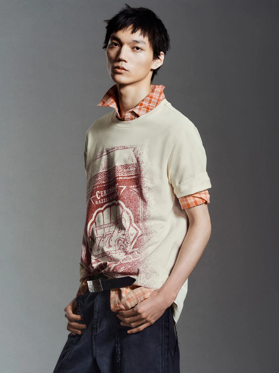 Short Sleeve T-Shirts sold by Urban Revivo product image thumbnail 2