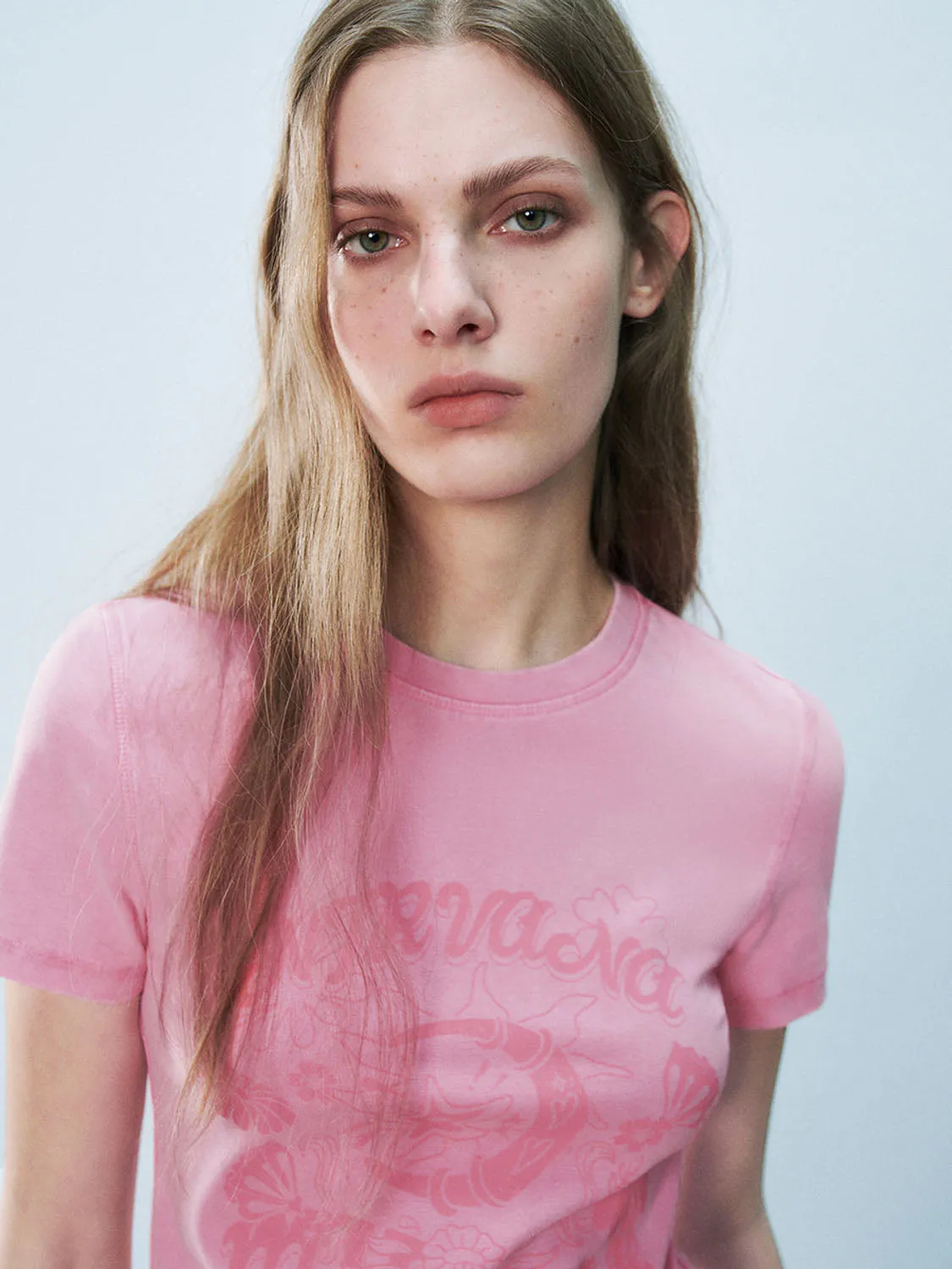 Short Sleeve Skinny T-Shirts sold by Urban Revivo product image thumbnail 5