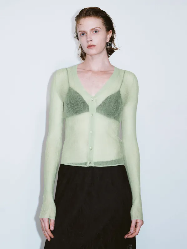 Sheer Knitted Cardigans made by Urban Revivo