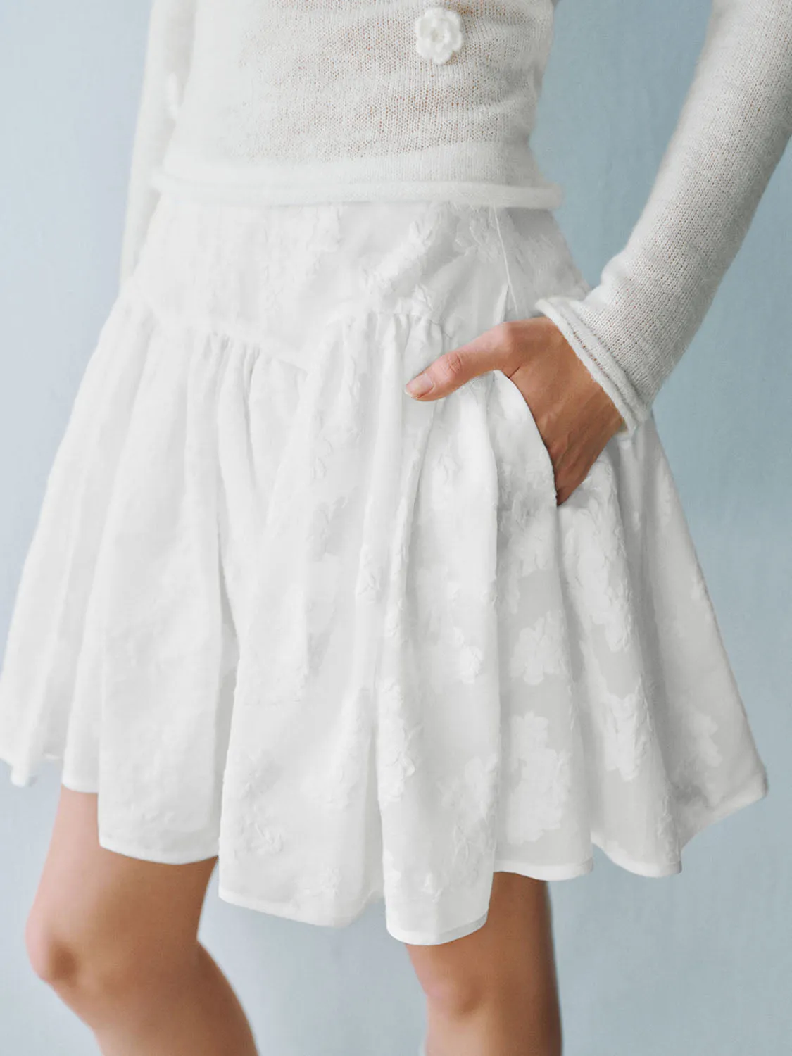 Mini Pleated A-Line Skirts sold by Urban Revivo product image thumbnail 4