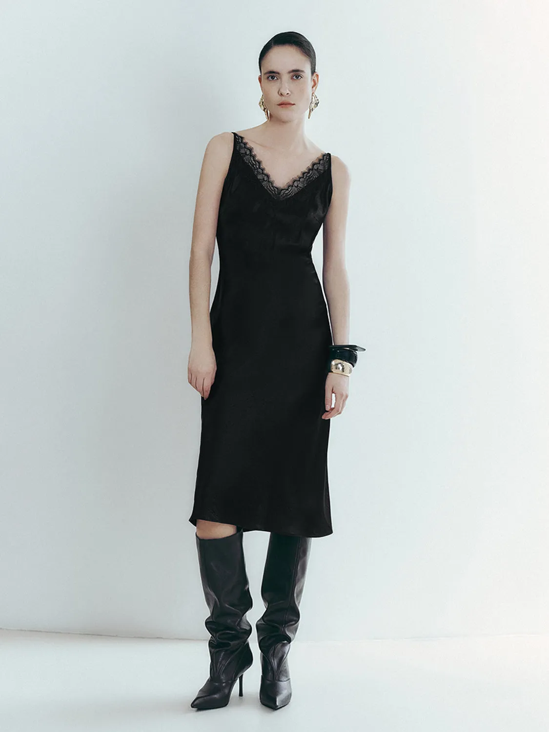 Lace Decor A-Line Dresses sold by Urban Revivo