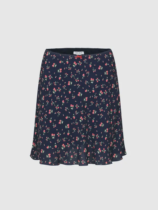Floral A-Line Skirts sold by Urban Revivo