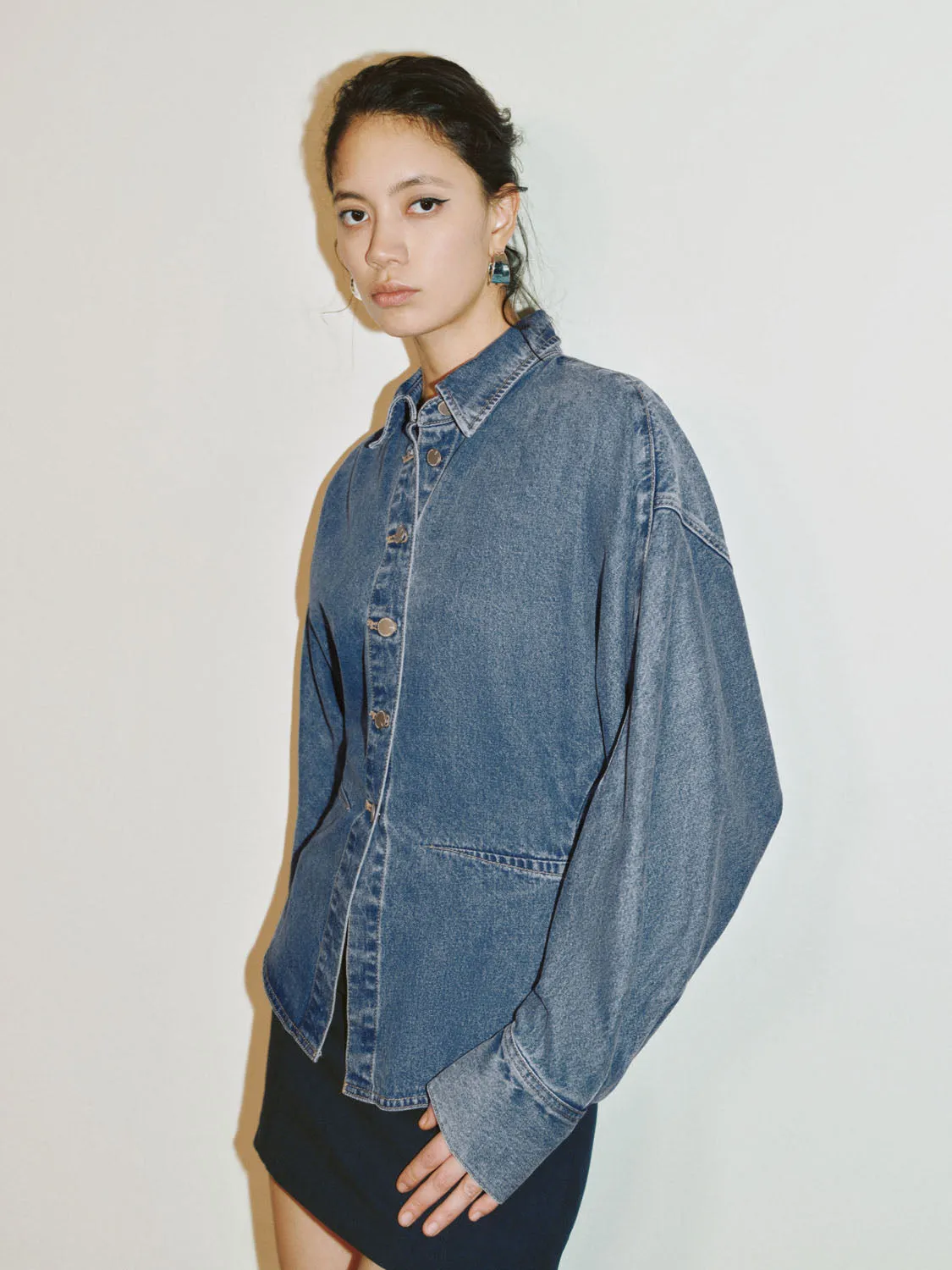 Denim Shirts sold by Urban Revivo product image thumbnail 2