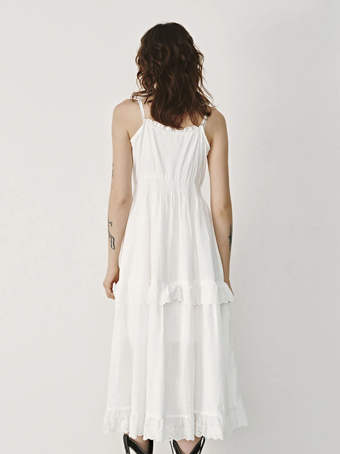Cami Ruffle Hem Dresses sold by Urban Revivo product image thumbnail 2