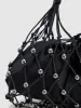Cord Woven Beaded Shoulder Bag sold by Urban Revivo