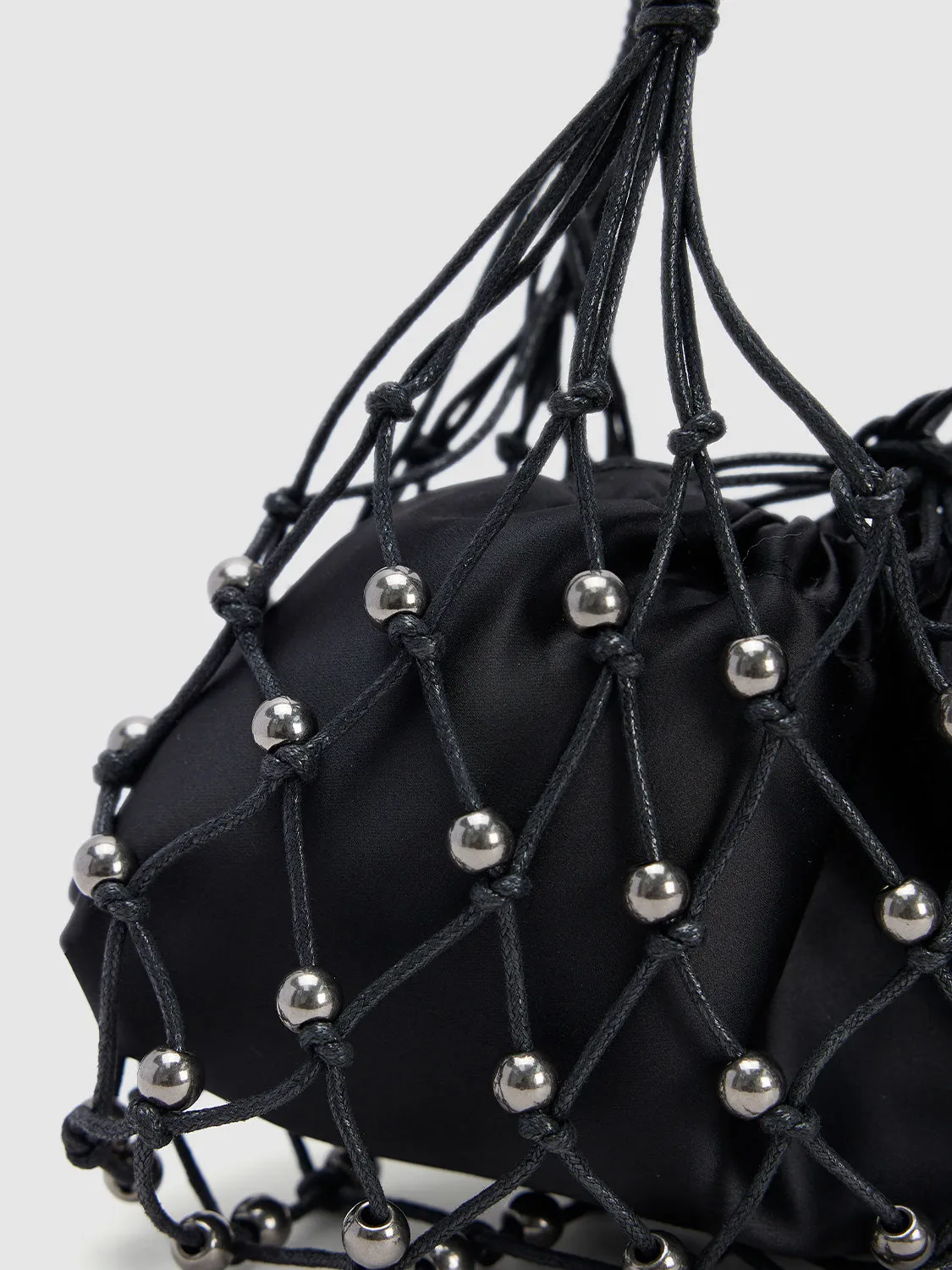 Cord Woven Beaded Shoulder Bag sold by Urban Revivo product image thumbnail 4