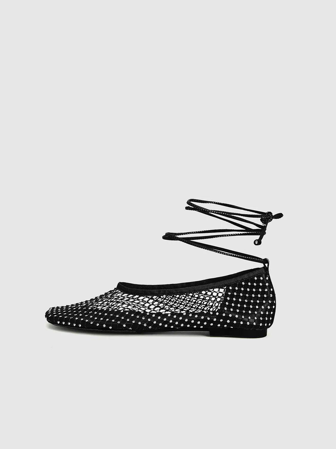 Rhinestone Fishnet Pumps sold by Urban Revivo product image thumbnail 2
