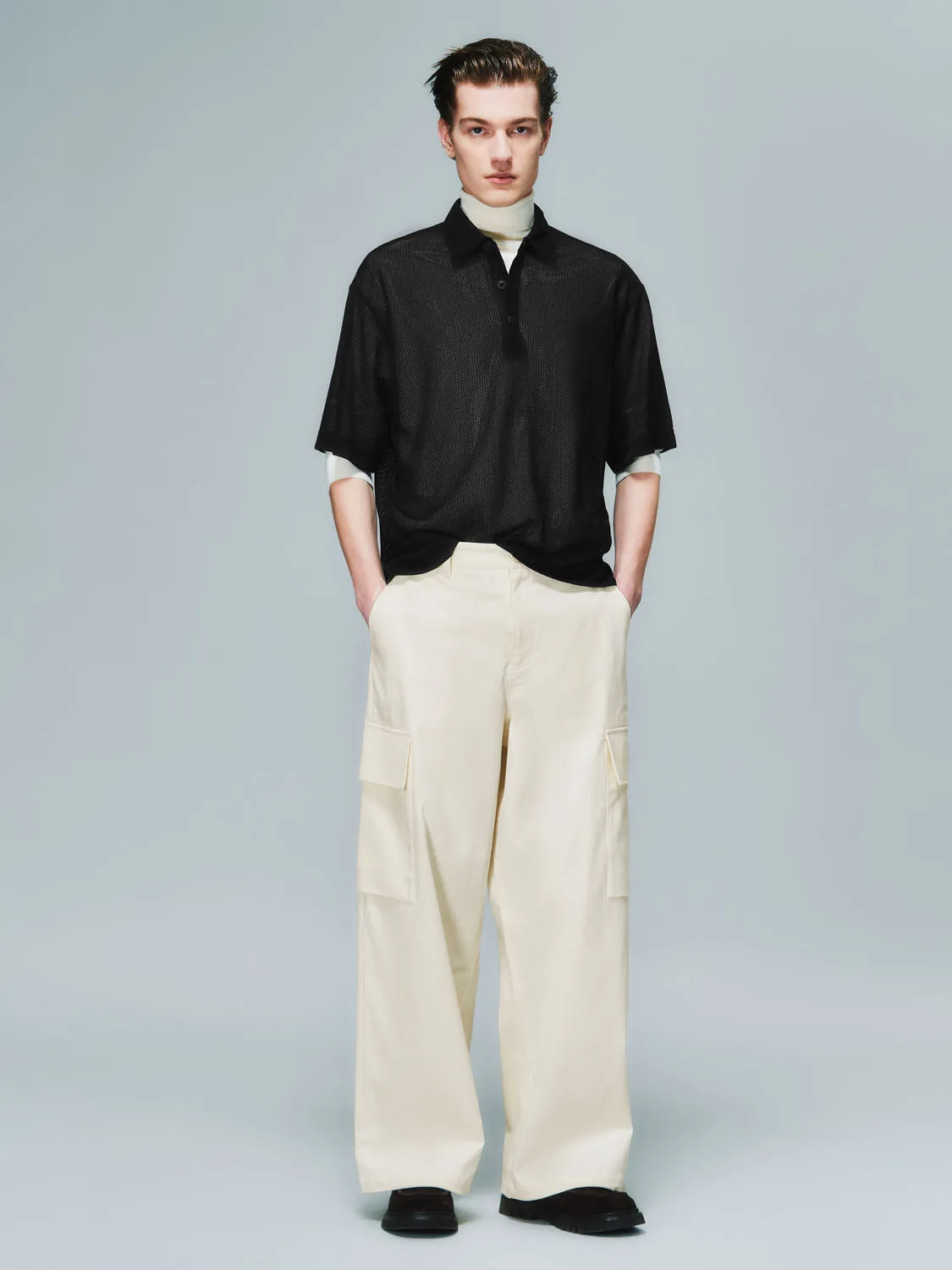 Loose Polo Shirts sold by Urban Revivo product image thumbnail 3