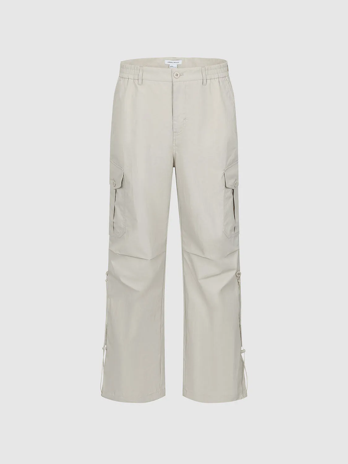Ruched Wide-Leg Pants sold by Urban Revivo