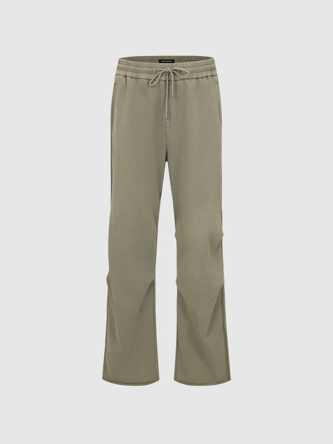 Ruched Wide-Leg Pants sold by Urban Revivo
