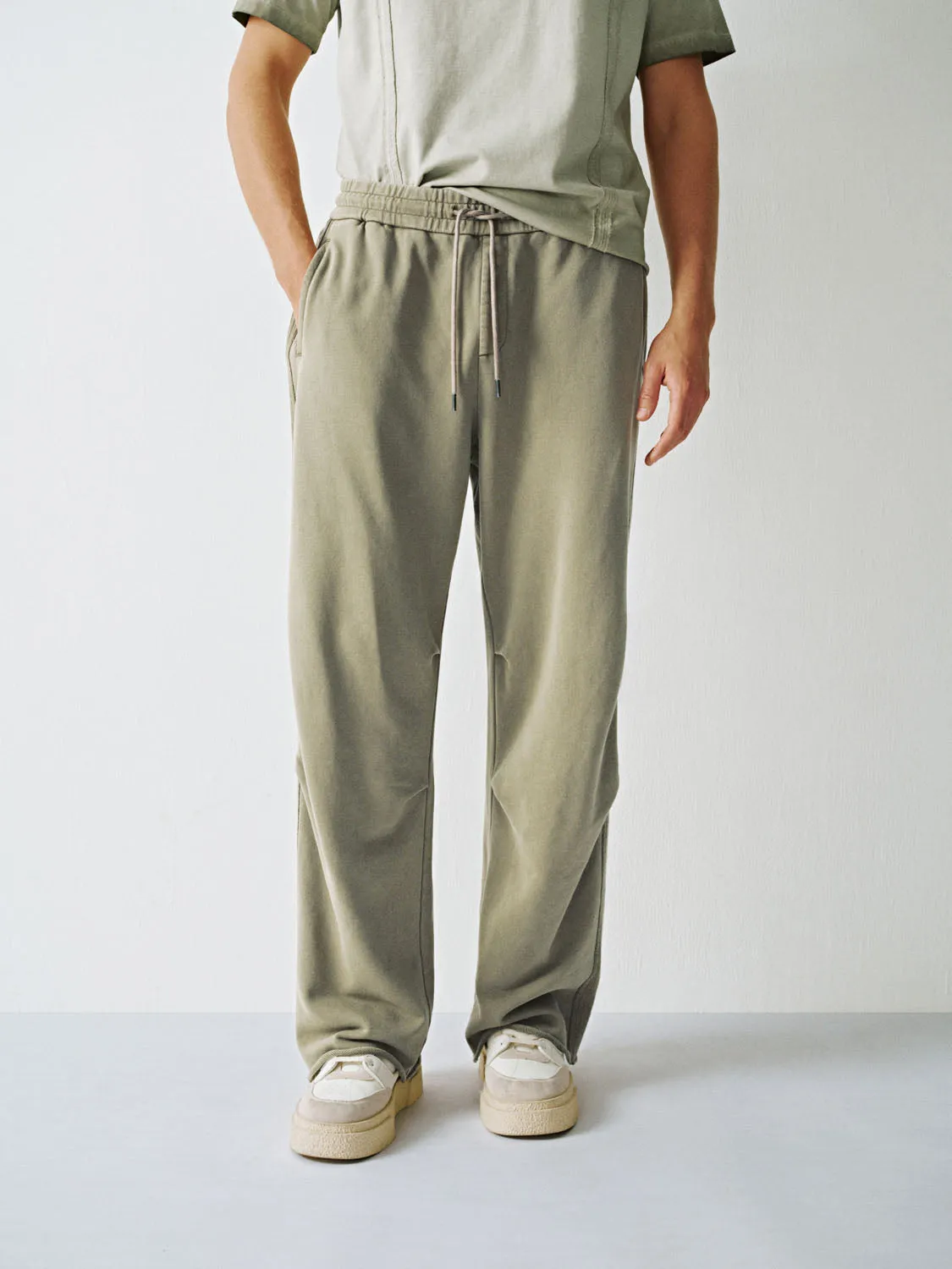 Ruched Wide-Leg Pants sold by Urban Revivo product image thumbnail 2