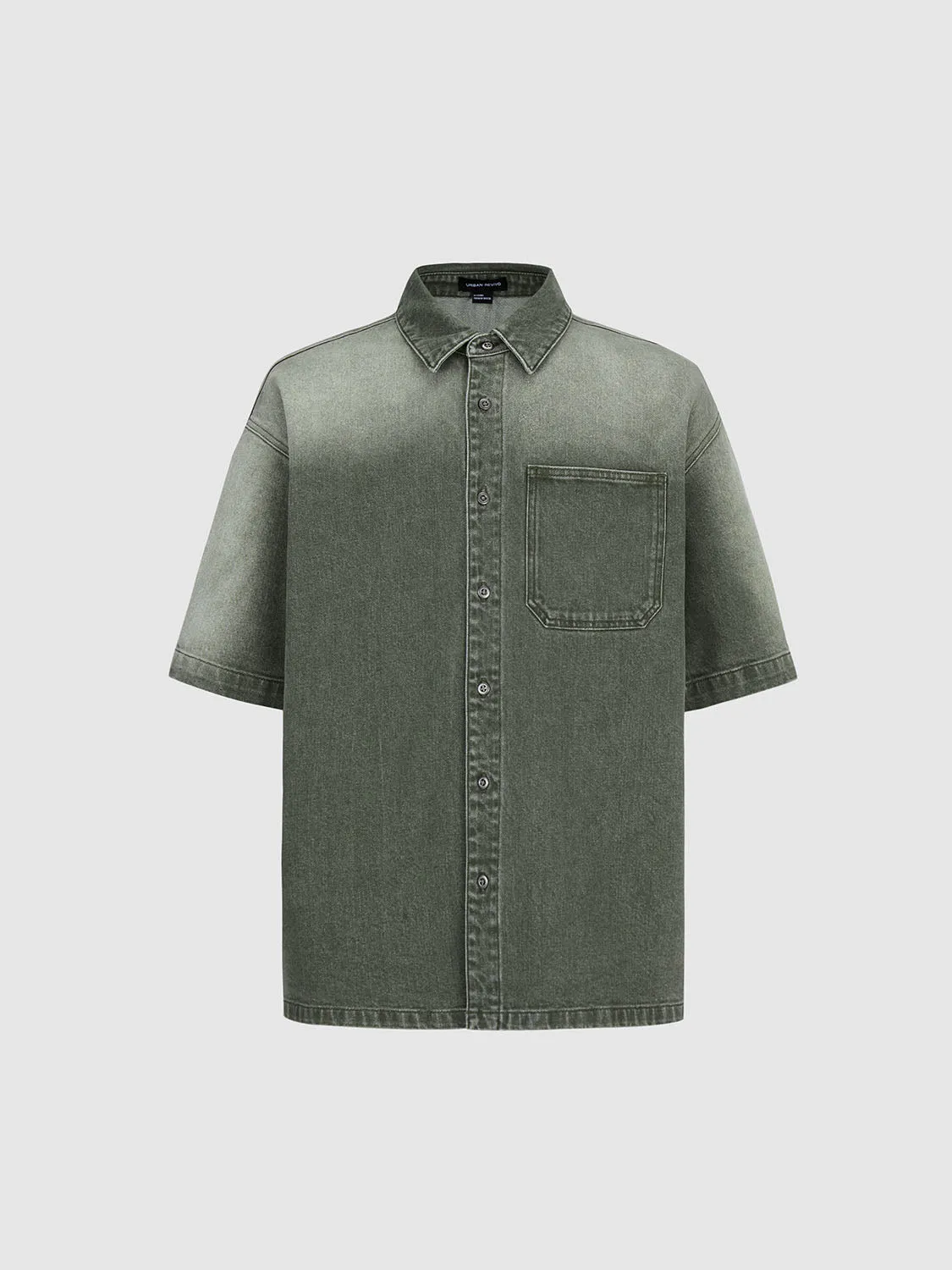 Loose Denim Shirts sold by Urban Revivo product image thumbnail 3