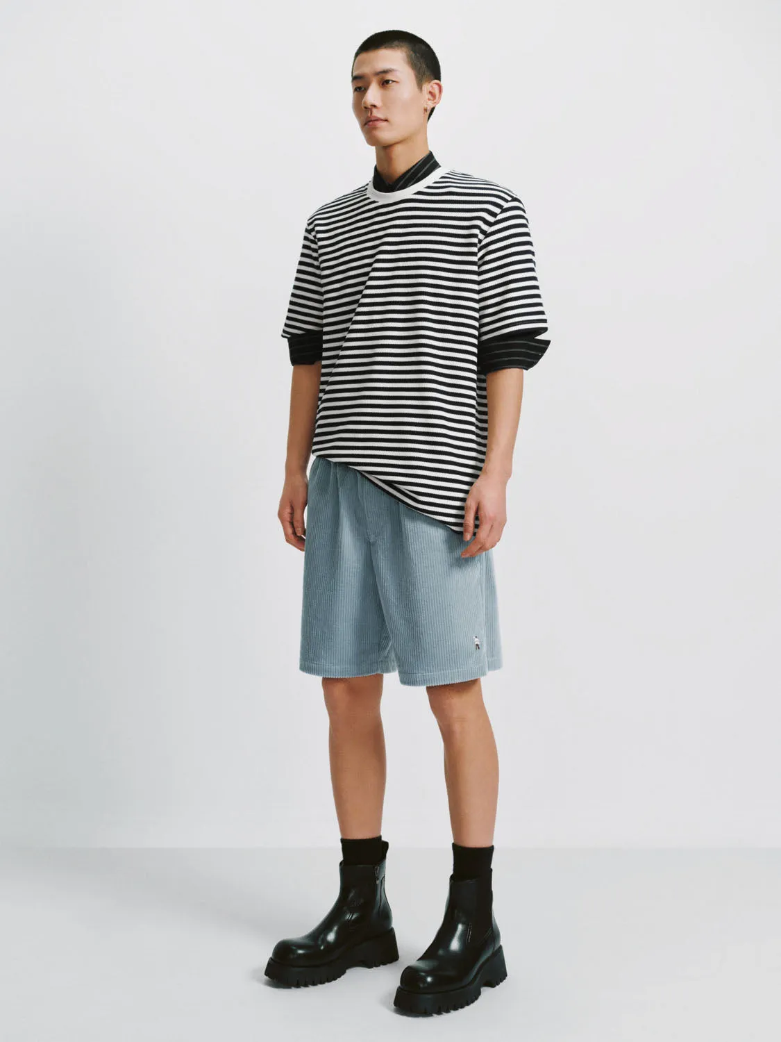 Striped Short Sleeve T-Shirts sold by Urban Revivo product image thumbnail 3