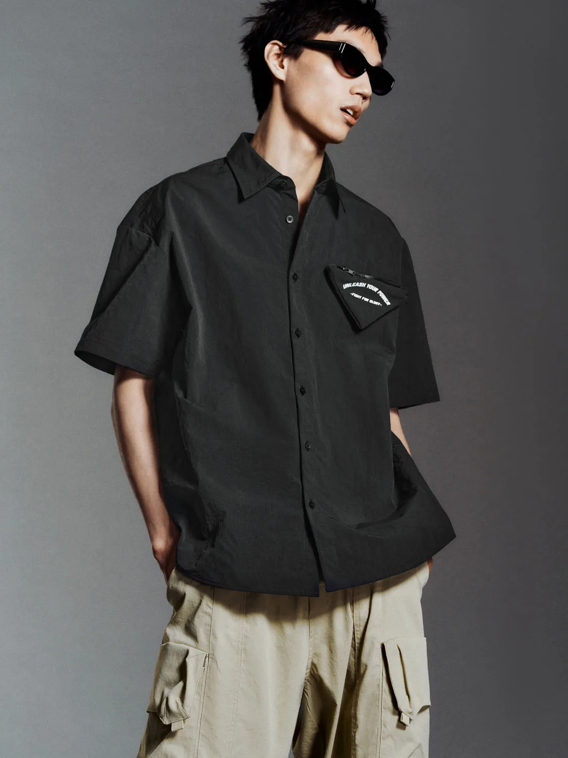 Oversized Shirts sold by Urban Revivo product image thumbnail 2