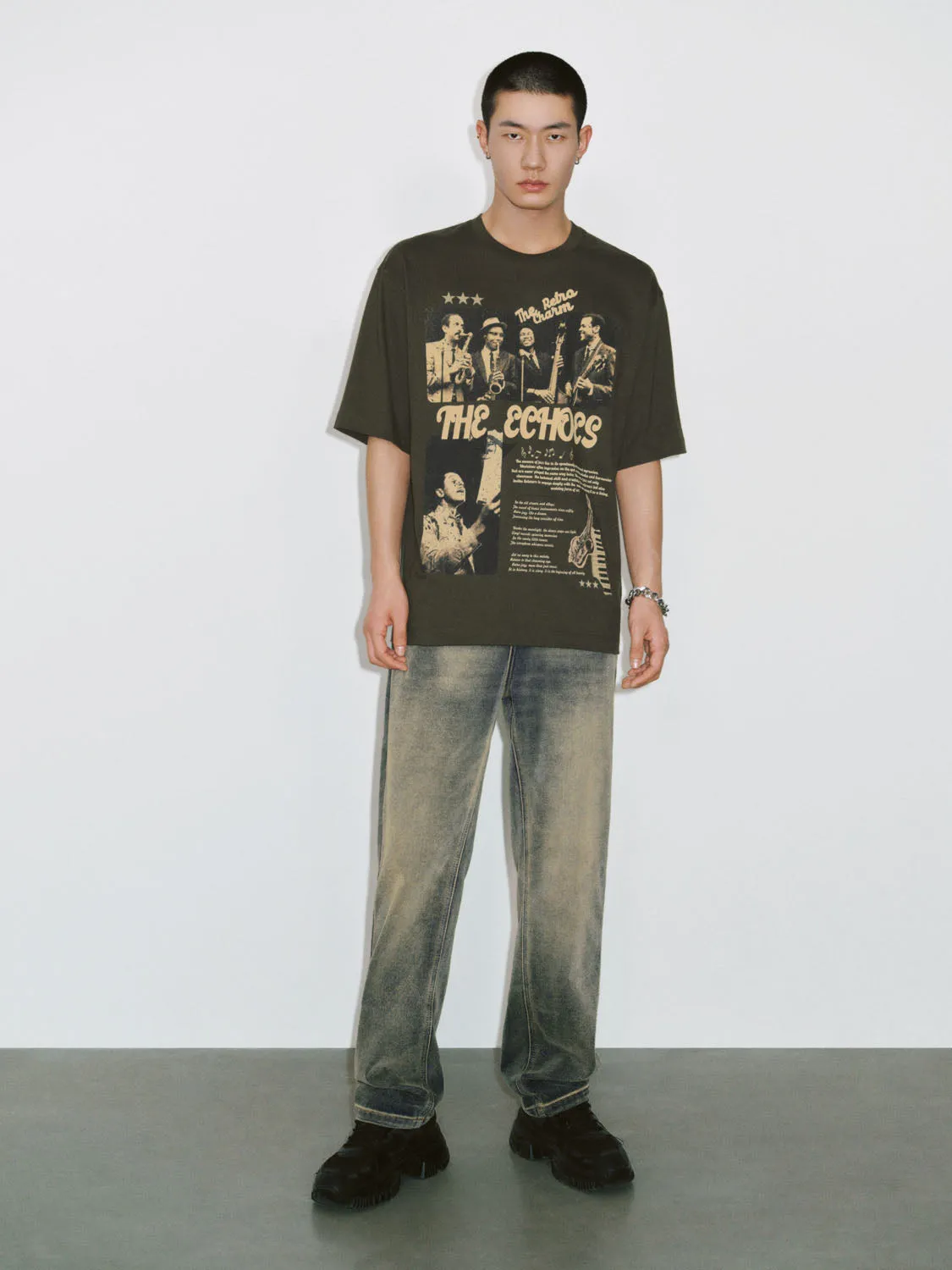 Printed T-Shirts sold by Urban Revivo product image thumbnail 3