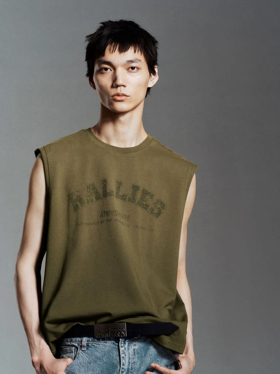 Loose Tank Tops sold by Urban Revivo product image thumbnail 4