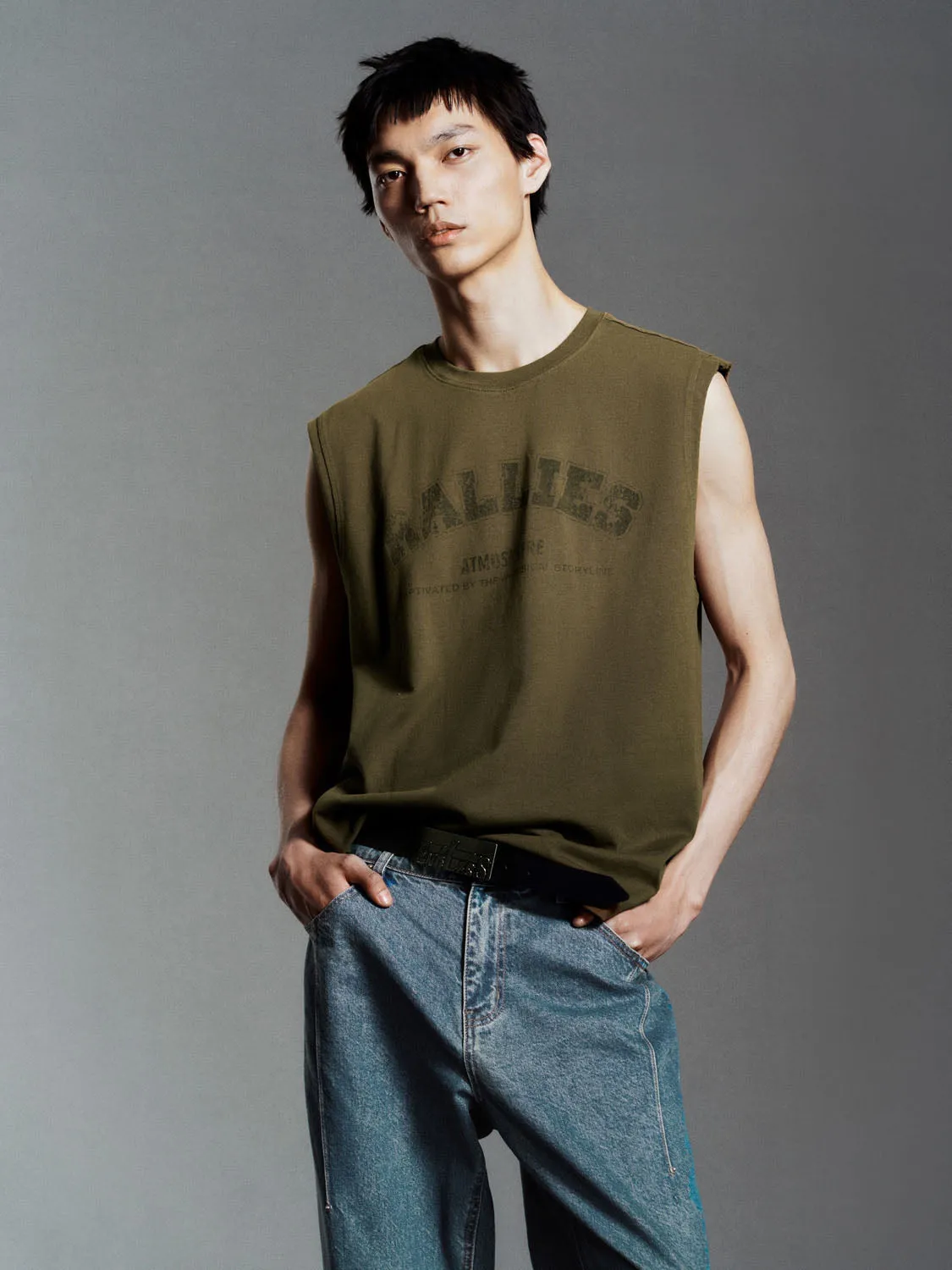 Loose Tank Tops sold by Urban Revivo product image thumbnail 2