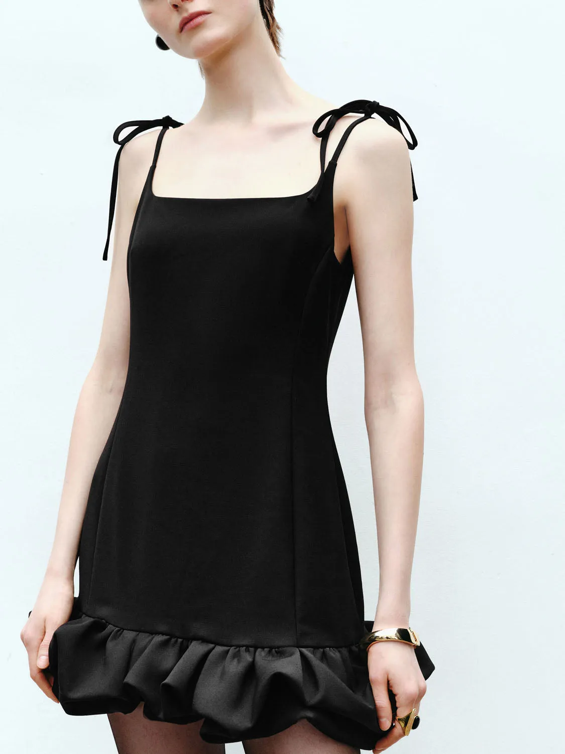 Lace Up A-Line Dresses sold by Urban Revivo product image thumbnail 2