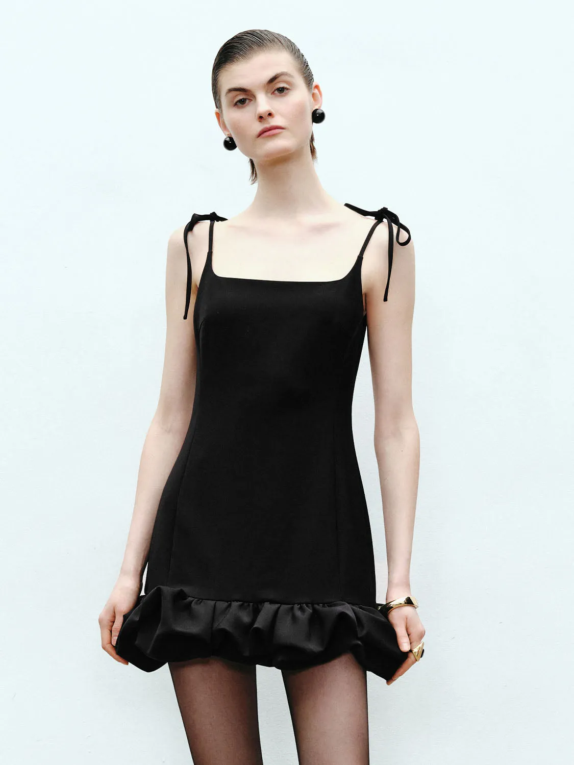 Lace Up A-Line Dresses sold by Urban Revivo