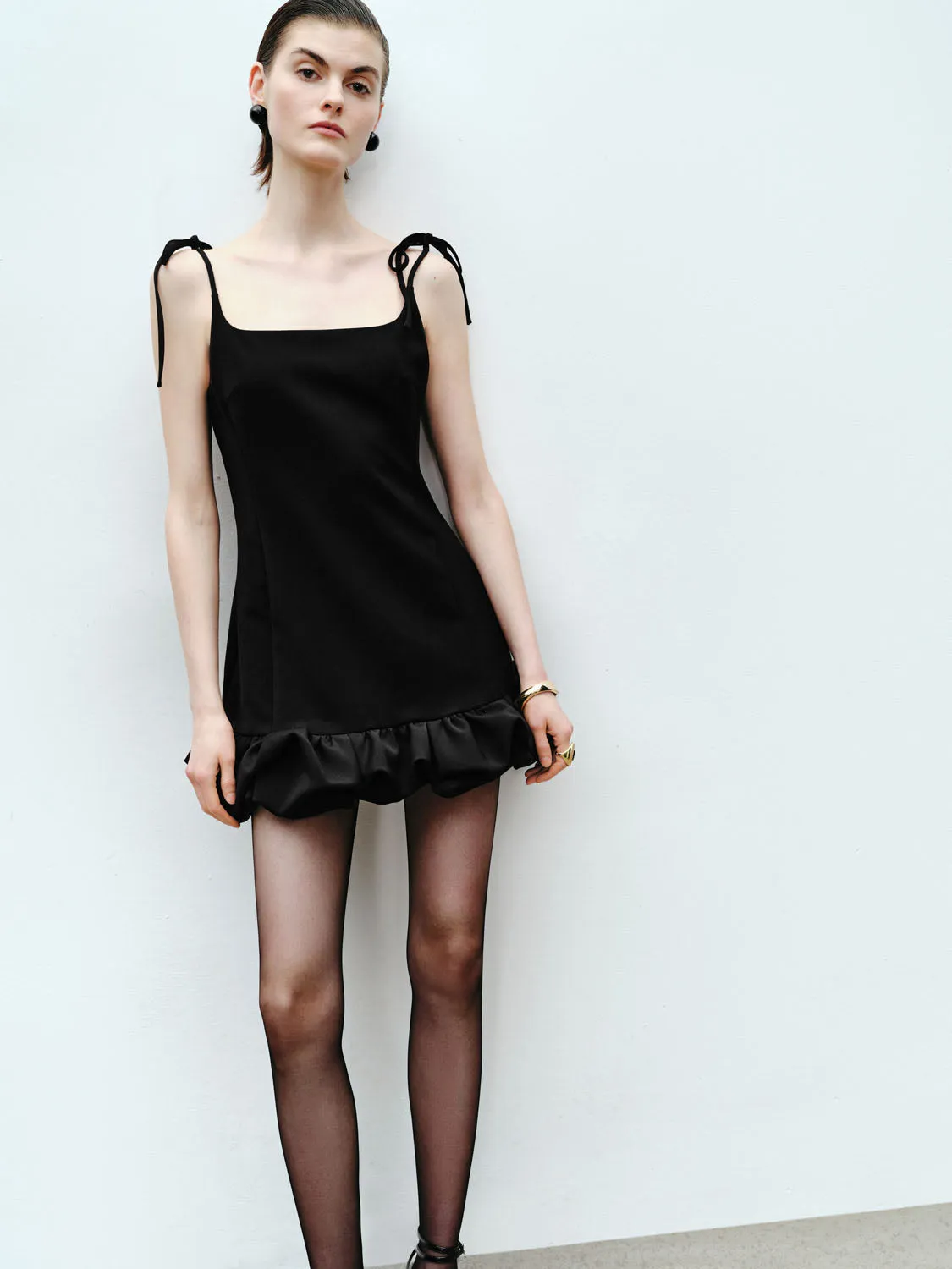 Lace Up A-Line Dresses sold by Urban Revivo product image thumbnail 4