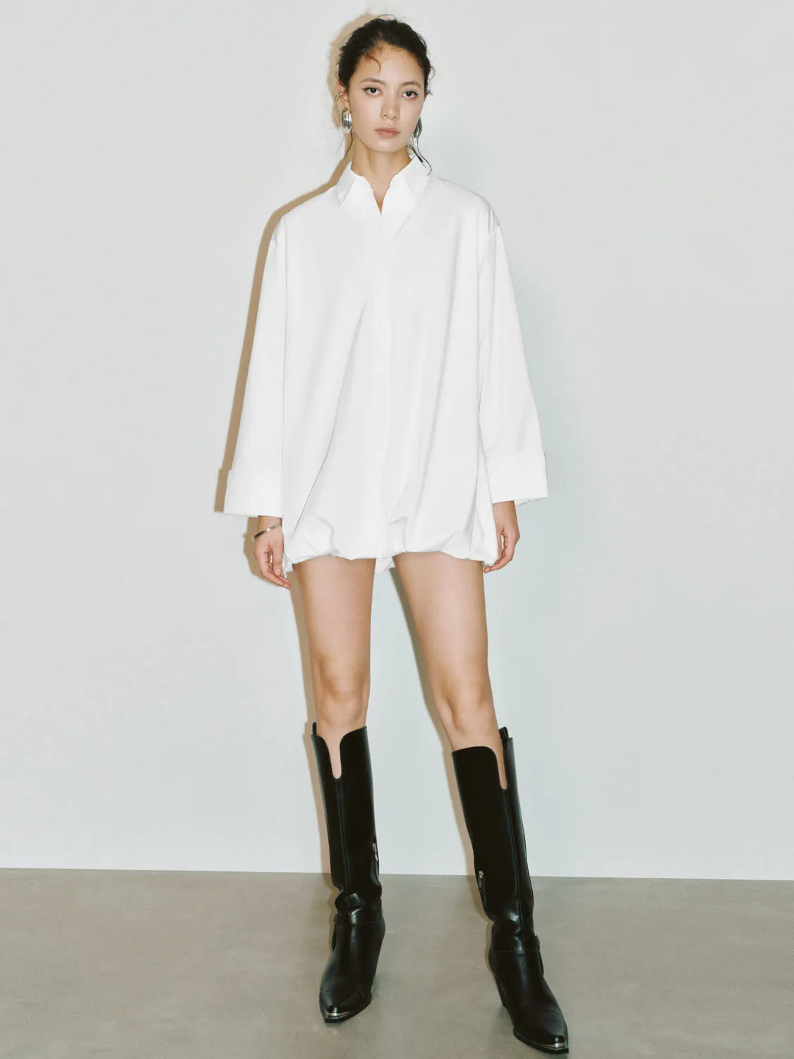 Shirt Collar A-Line Dresses sold by Urban Revivo product image thumbnail 3