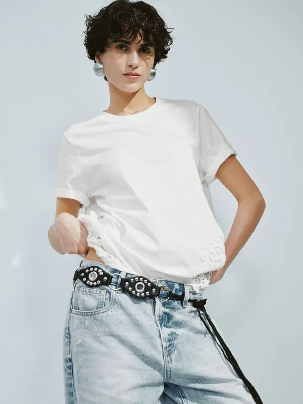 Loose Short Sleeve T-Shirts sold by Urban Revivo