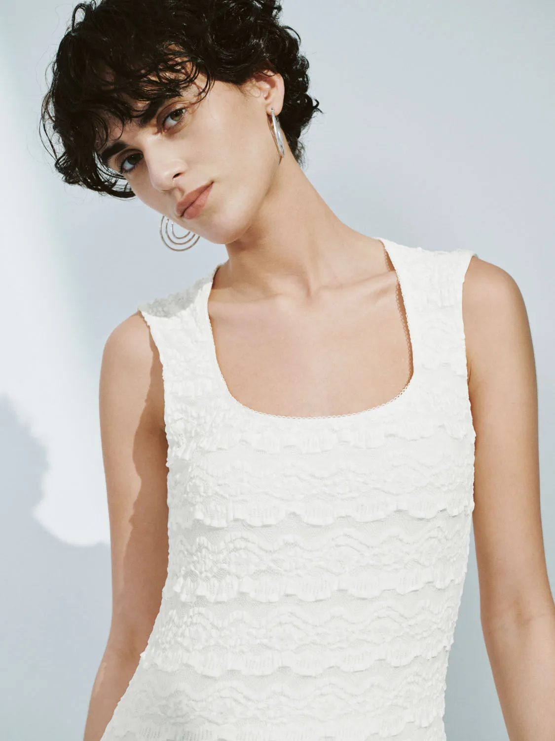 Skinny-Fit Sleeveless Dresses sold by Urban Revivo product image thumbnail 5