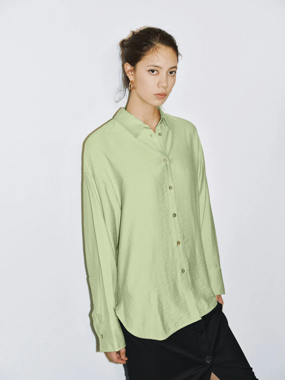 Long Sleeve Shirts sold by Urban Revivo product image thumbnail 2