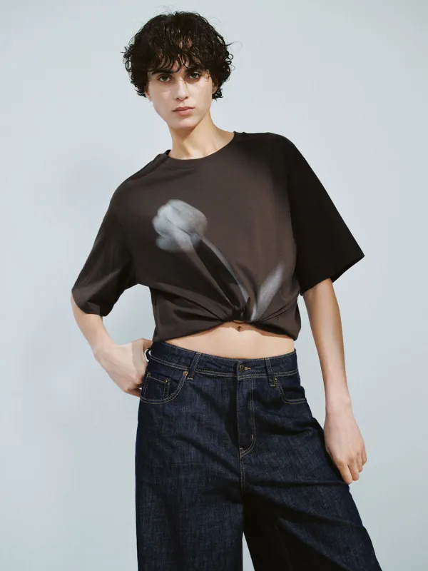 Loose Short Sleeve T-Shirts sold by Urban Revivo