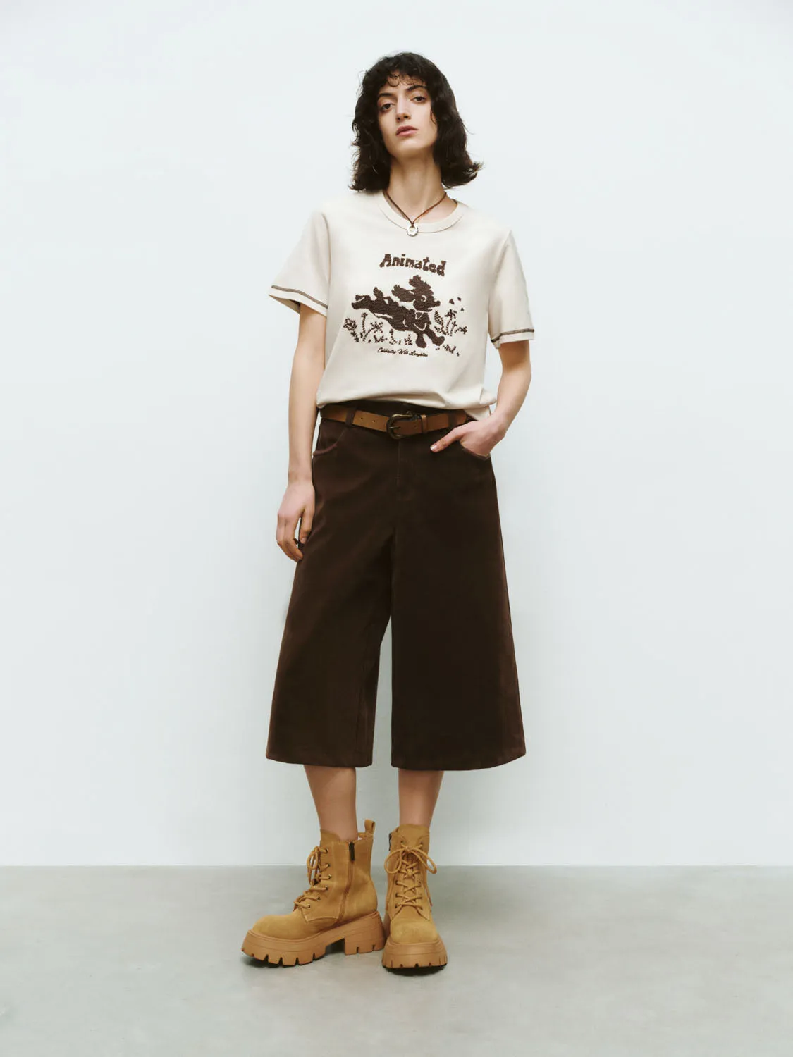Regular Short Sleeve T-Shirts sold by Urban Revivo product image thumbnail 3
