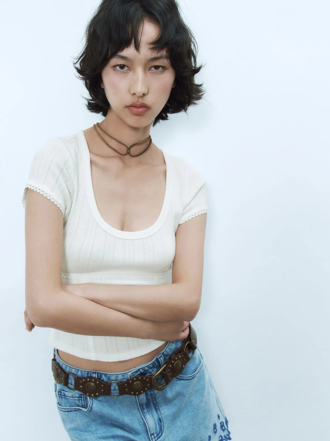 Skinny T-Shirts sold by Urban Revivo product image thumbnail 2