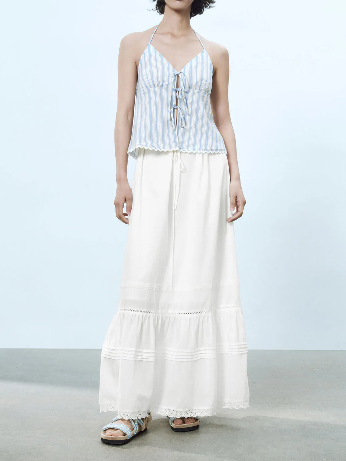 Loose A-Line Skirts sold by Urban Revivo product image thumbnail 2