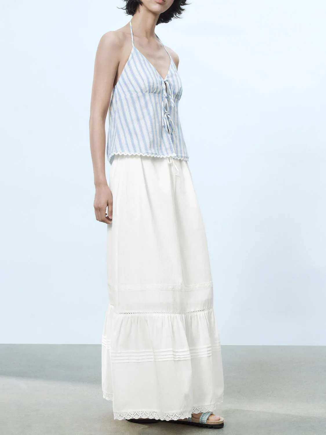 Loose A-Line Skirts sold by Urban Revivo product image thumbnail 3