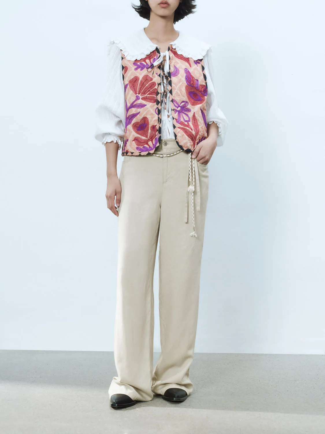 Wide-Leg Pants sold by Urban Revivo product image thumbnail 2