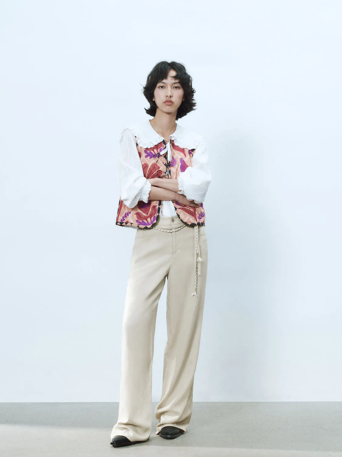 Wide-Leg Pants sold by Urban Revivo product image thumbnail 5