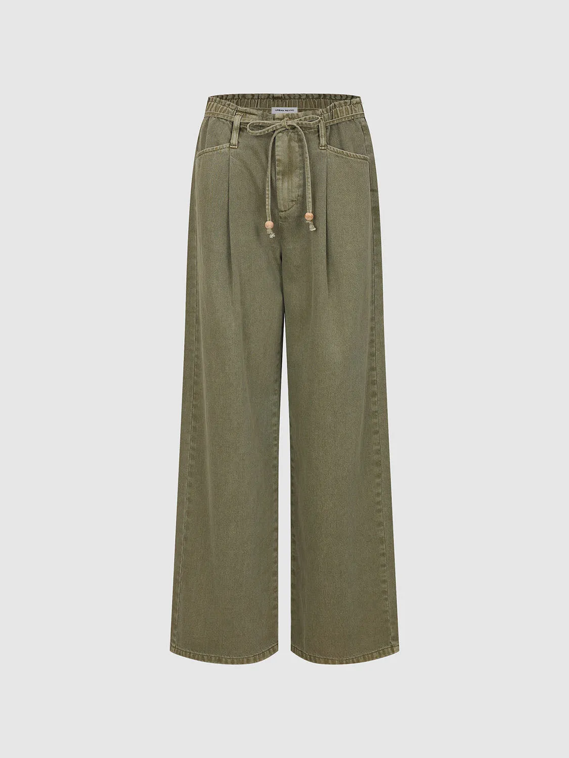 Beaded Drawstring Jeans sold by Urban Revivo