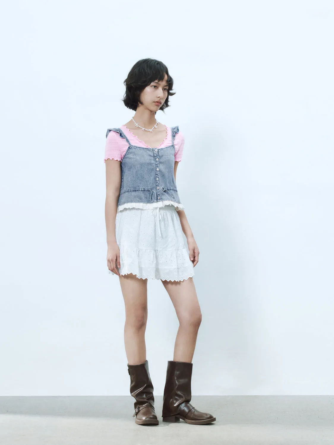 Cami Denim Shirts sold by Urban Revivo product image thumbnail 3