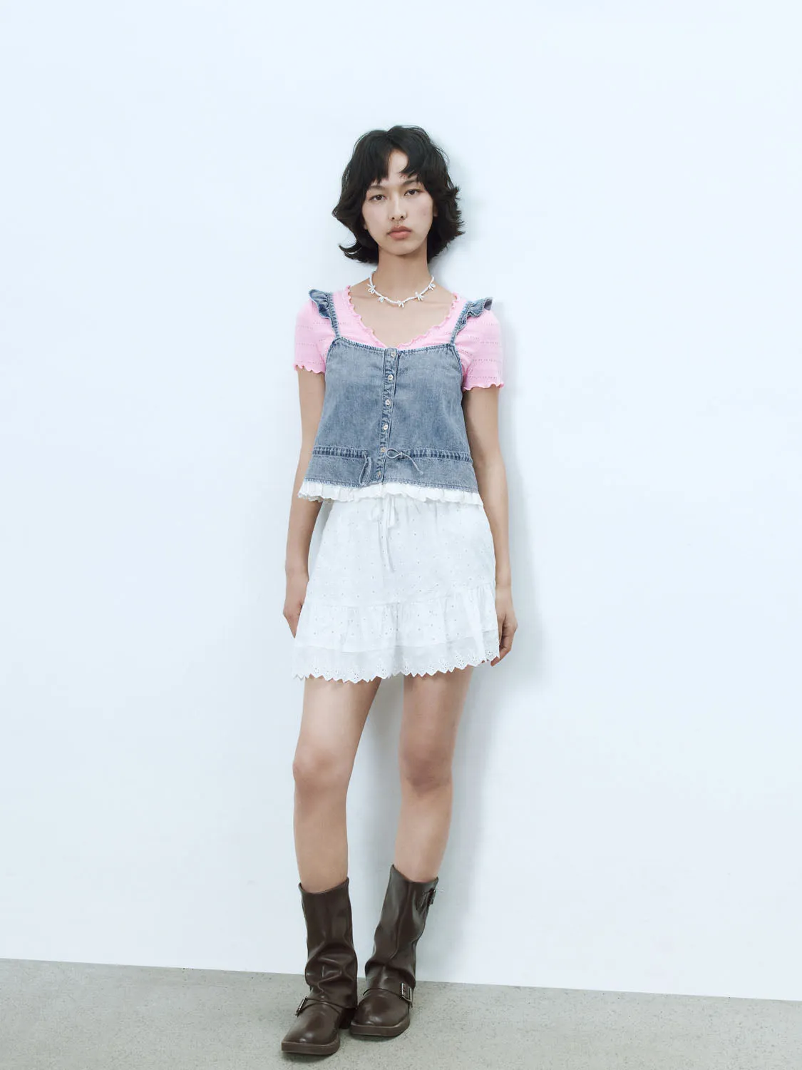 Cami Denim Shirts sold by Urban Revivo product image thumbnail 4