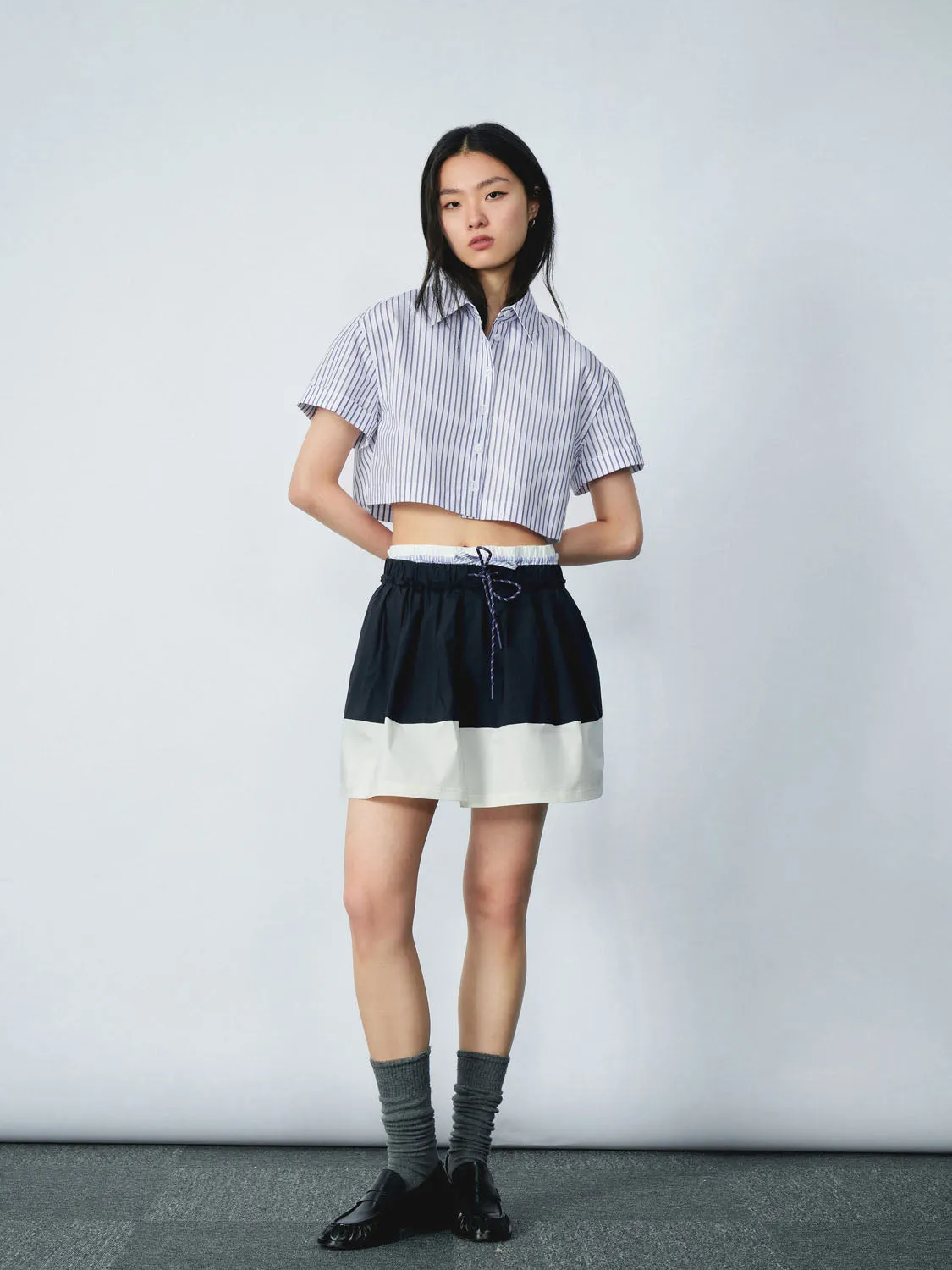Cropped Shirts sold by Urban Revivo product image thumbnail 5