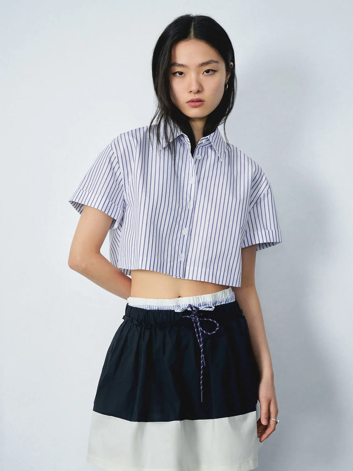Cropped Shirts sold by Urban Revivo