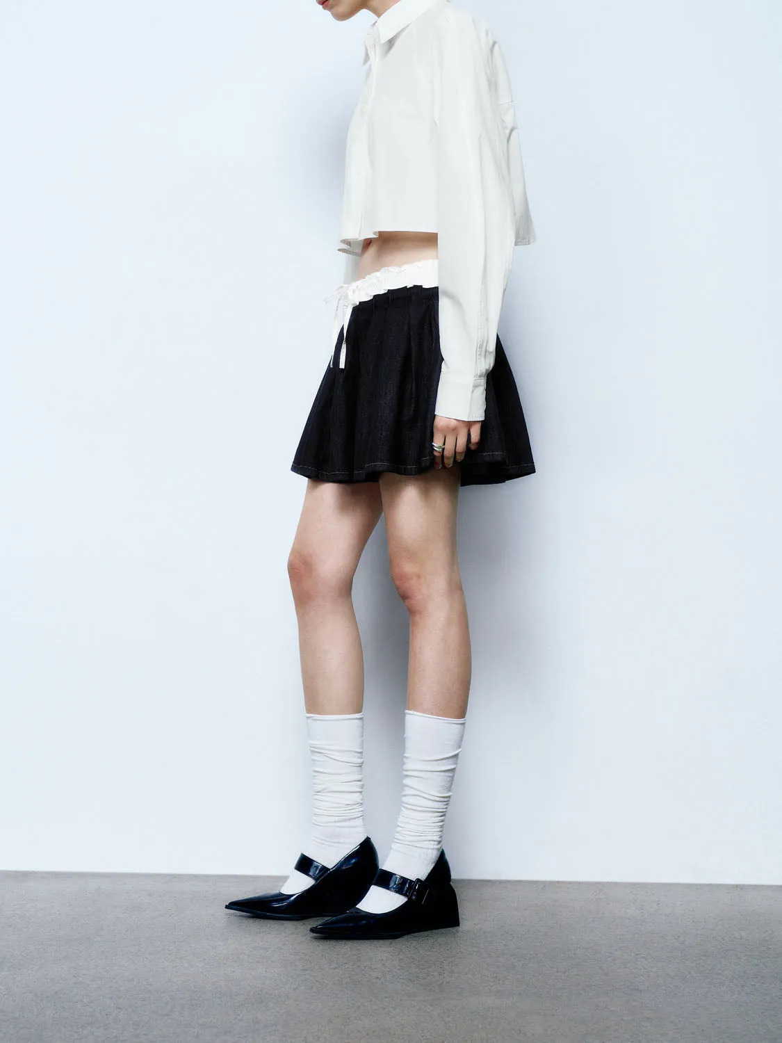 Denim Mini Skirts sold by Urban Revivo product image thumbnail 3