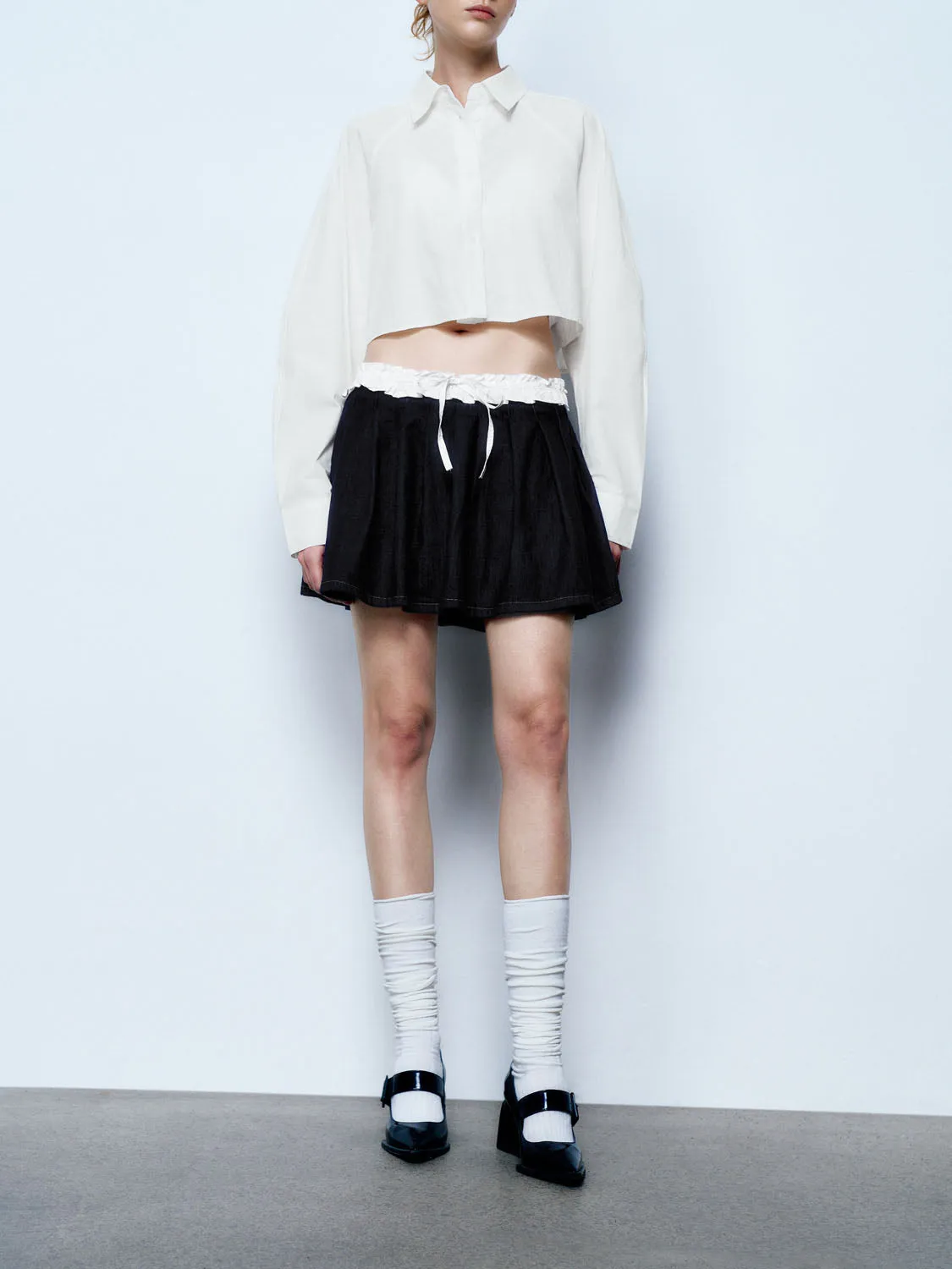 Denim Mini Skirts sold by Urban Revivo product image thumbnail 2