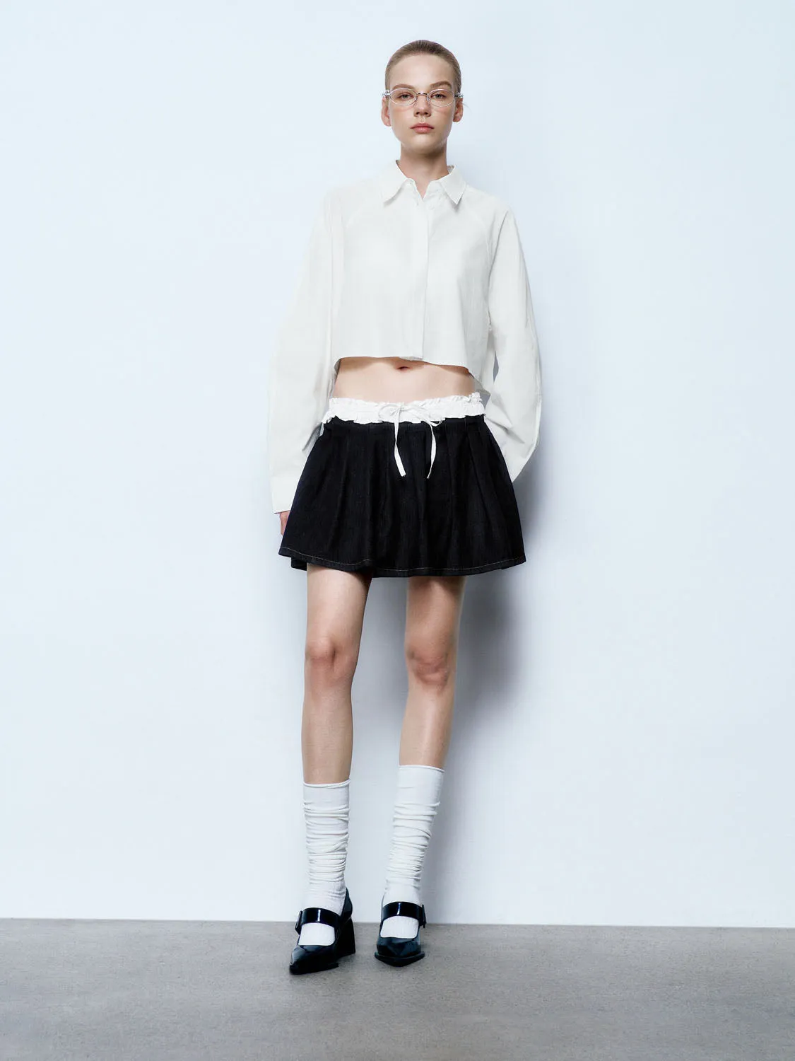 Denim Mini Skirts sold by Urban Revivo product image thumbnail 4