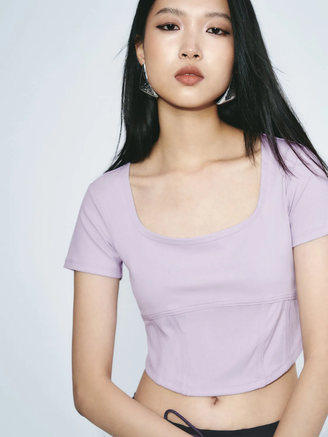 Skinny Short Sleeve T-Shirts sold by Urban Revivo product image thumbnail 5