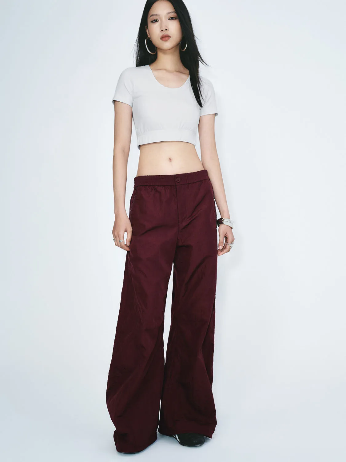 Cropped Skinny T-Shirts sold by Urban Revivo product image thumbnail 3