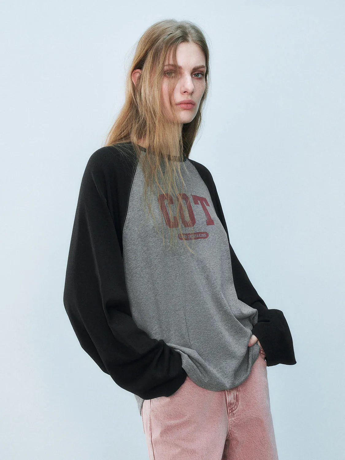 Loose Raglan Sleeve T-Shirts sold by Urban Revivo