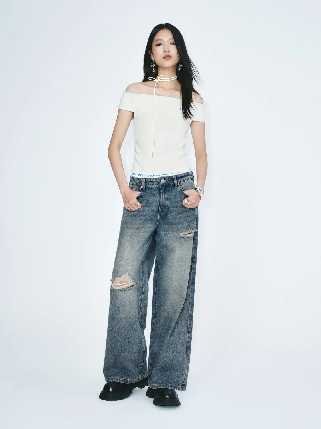 Skinny T-Shirts sold by Urban Revivo product image thumbnail 3