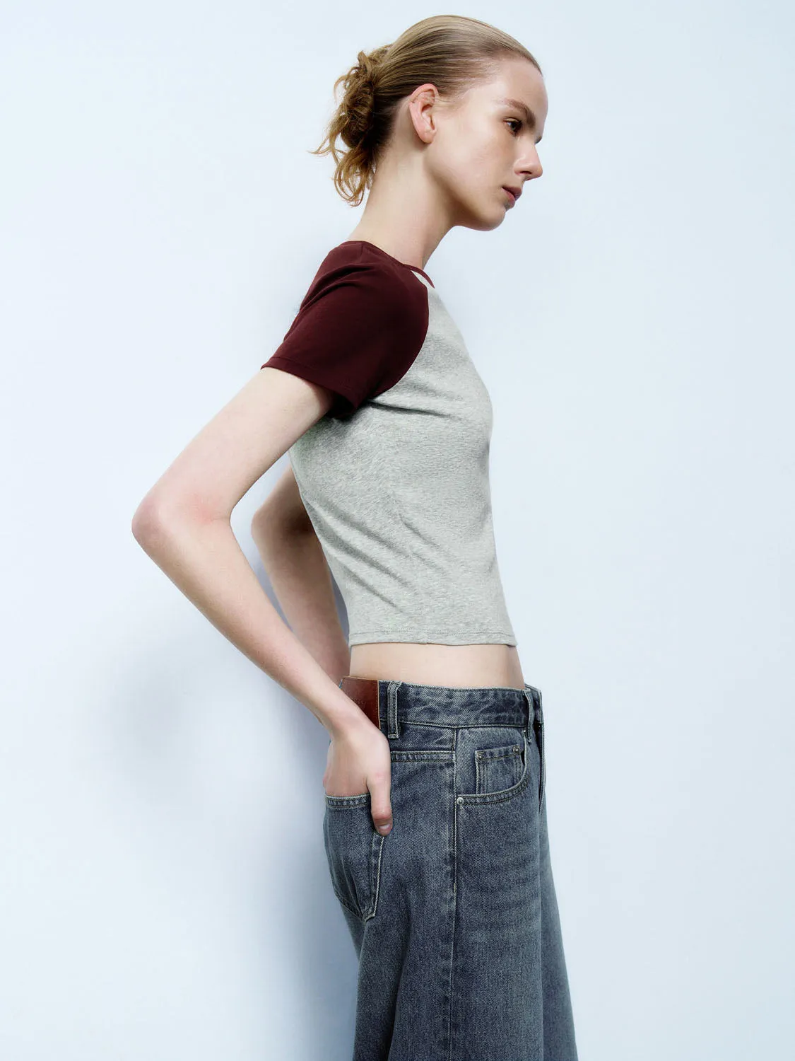 Skinny T-Shirts sold by Urban Revivo product image thumbnail 2