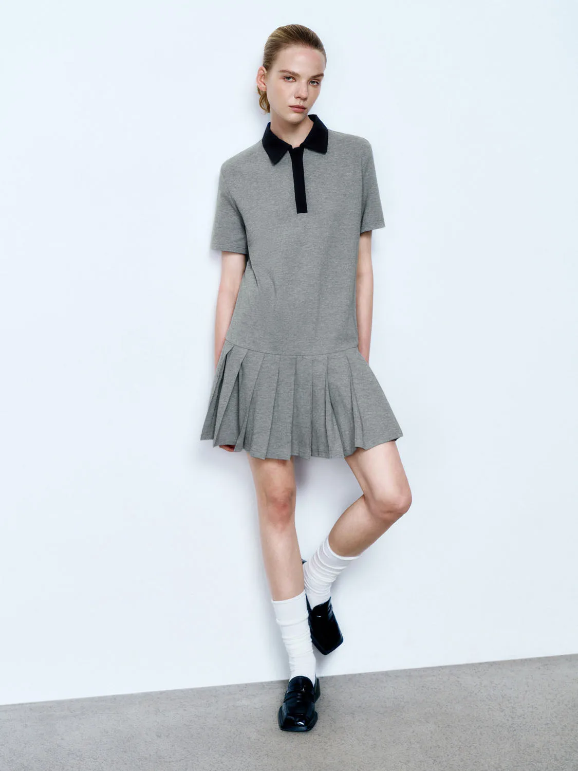 Pleated Straight Dresses sold by Urban Revivo product image thumbnail 4