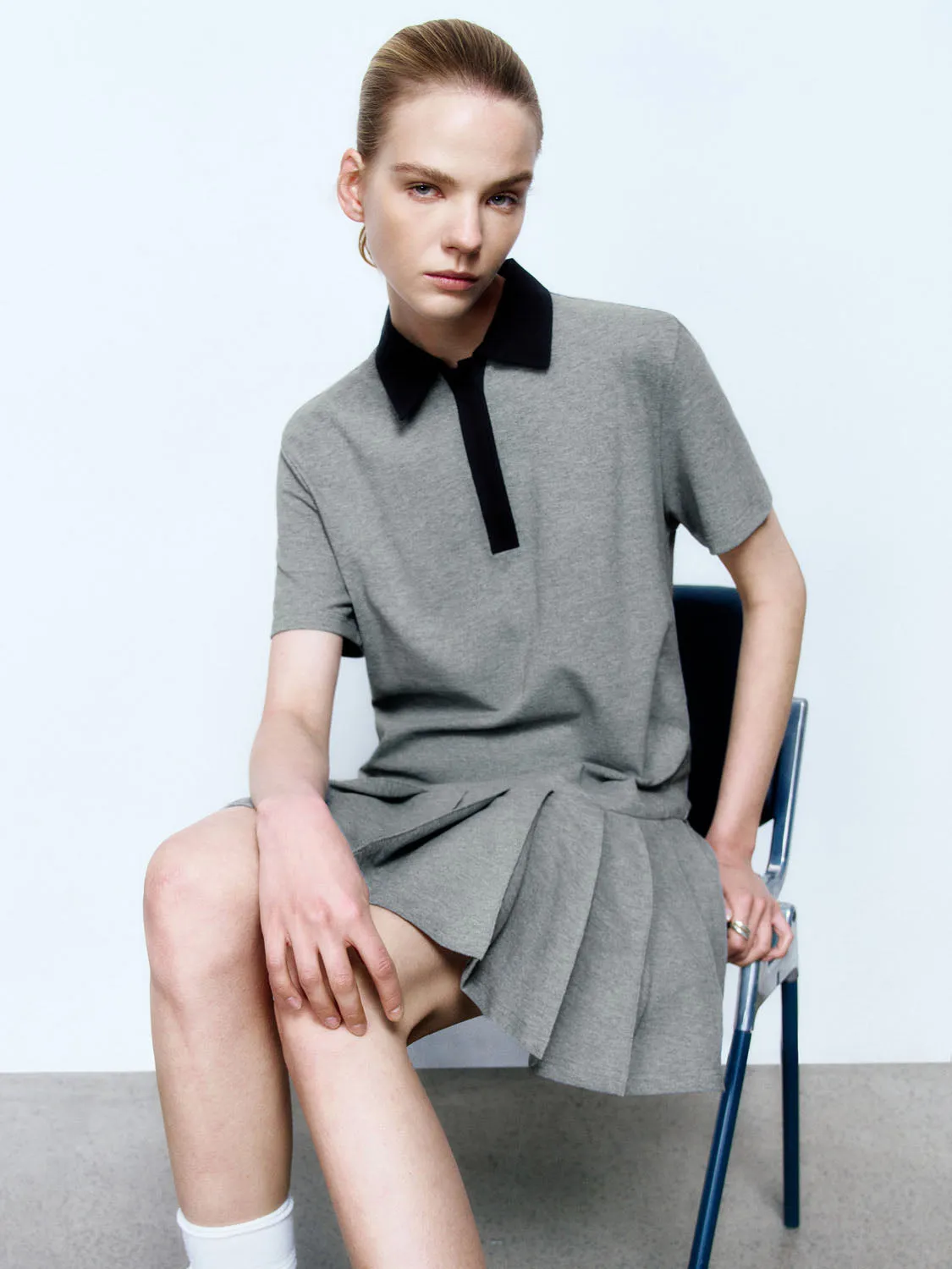 Pleated Straight Dresses sold by Urban Revivo product image thumbnail 2